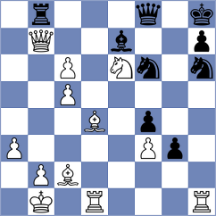 Hansen - Djordjevic (chess.com INT, 2023)