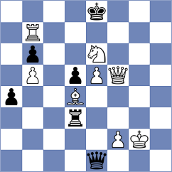 Barria Santos - Jensen (chess.com INT, 2022)