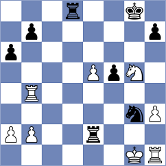 Barria Santos - Kornyukov (chess.com INT, 2023)